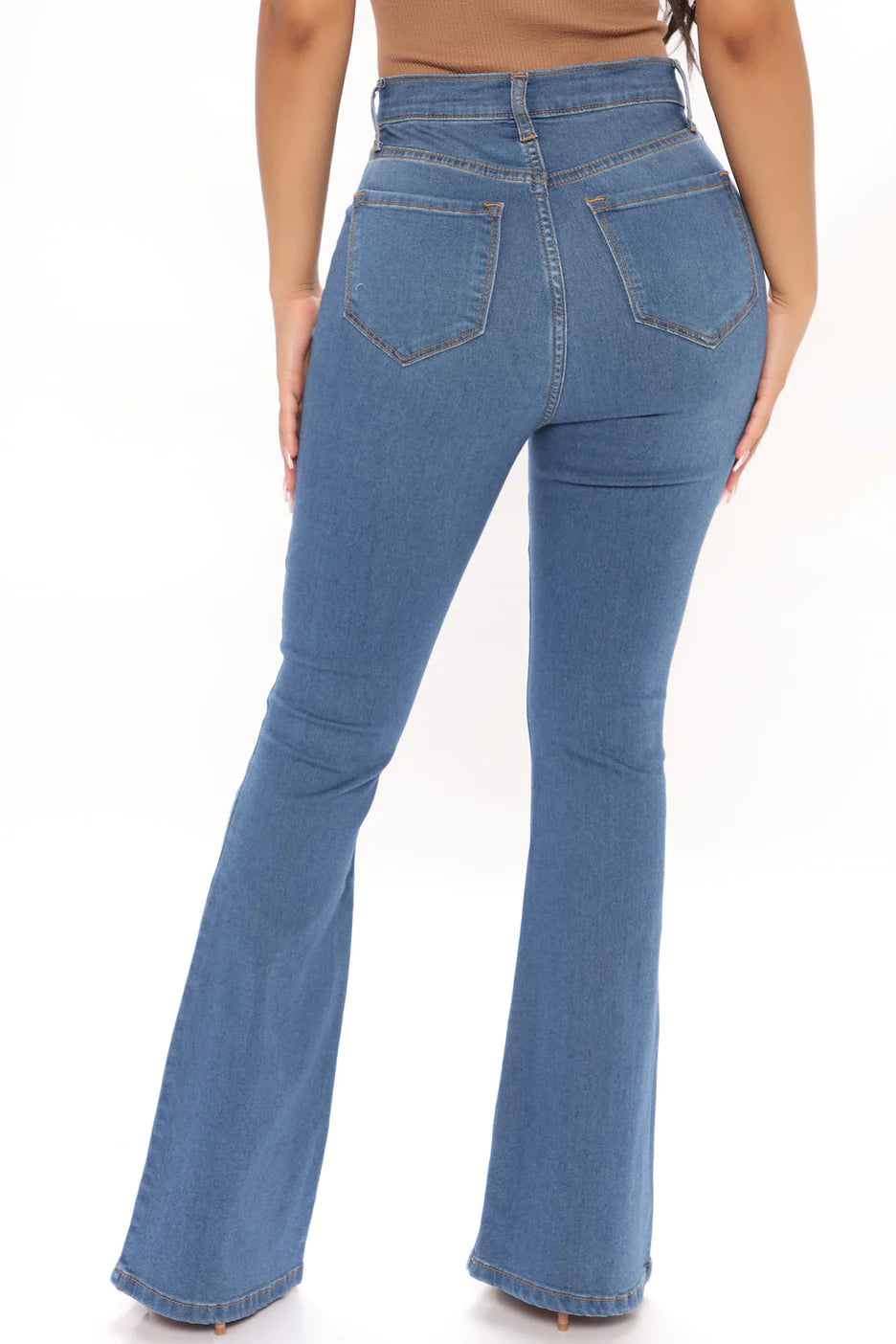 Levoire | Pantalon en denim extensible ajusté