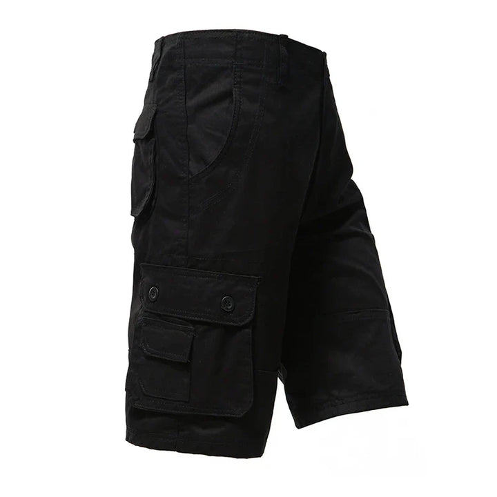 Levoire | Pantalons Cargo D'Été Pour Hommes Style Et Espace Pour Les Aventures Noir