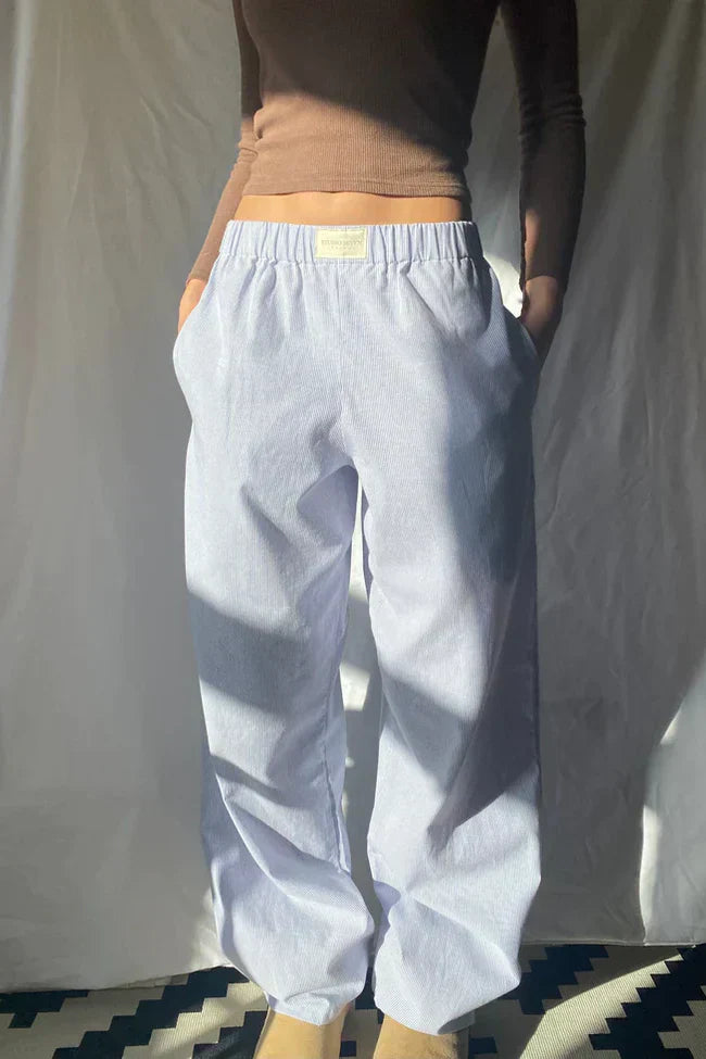 Levoire | Femme Pantalons de loisirs Bleu