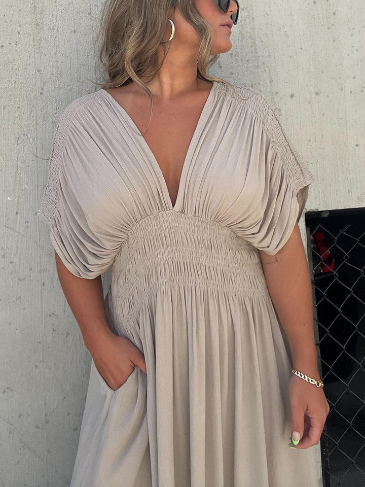 Levoire | Robe Avec Une Ceinture Froncée Pour Femmes