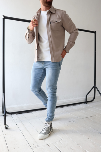 Levoire | Chemise Levoire | à Manches Longues avec Poches Poitrine et Poignets Boutonnés