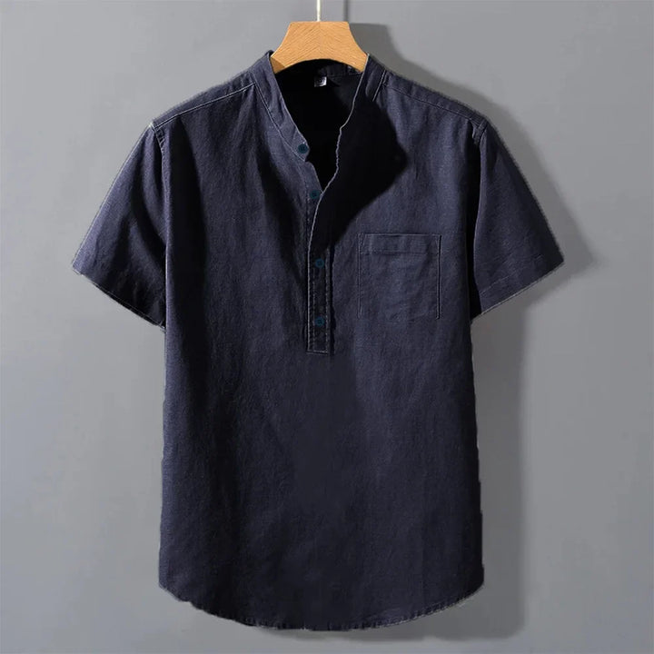 Levoire | Chemise Légère à Boutons pour Hommes Élégante Merinonsininen