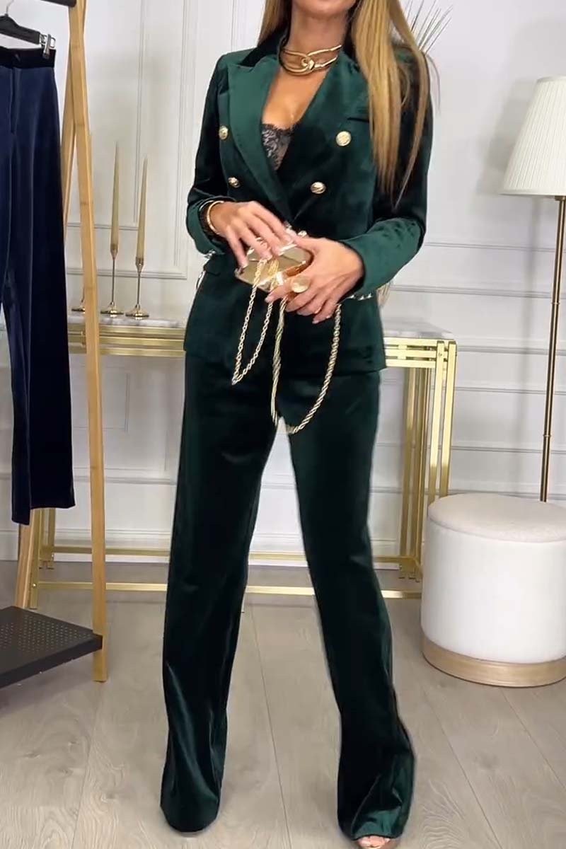 Levoire | Luxe Puku Naisille Vert foncé