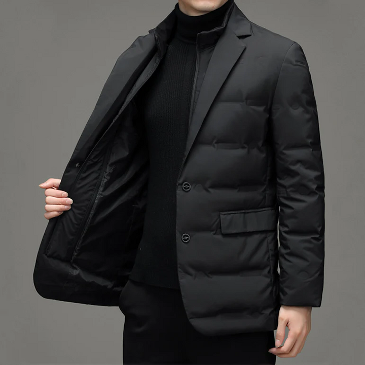 Levoire | Long Coat With Long Sleeves Heating With Zipper