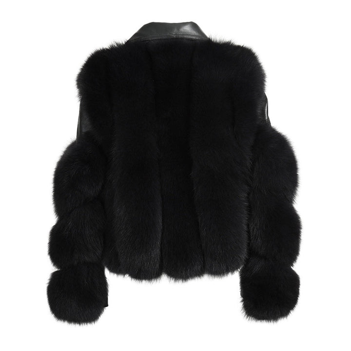 Levoire | Veste En Cuir De Luxe Arktis Avec Fourrure