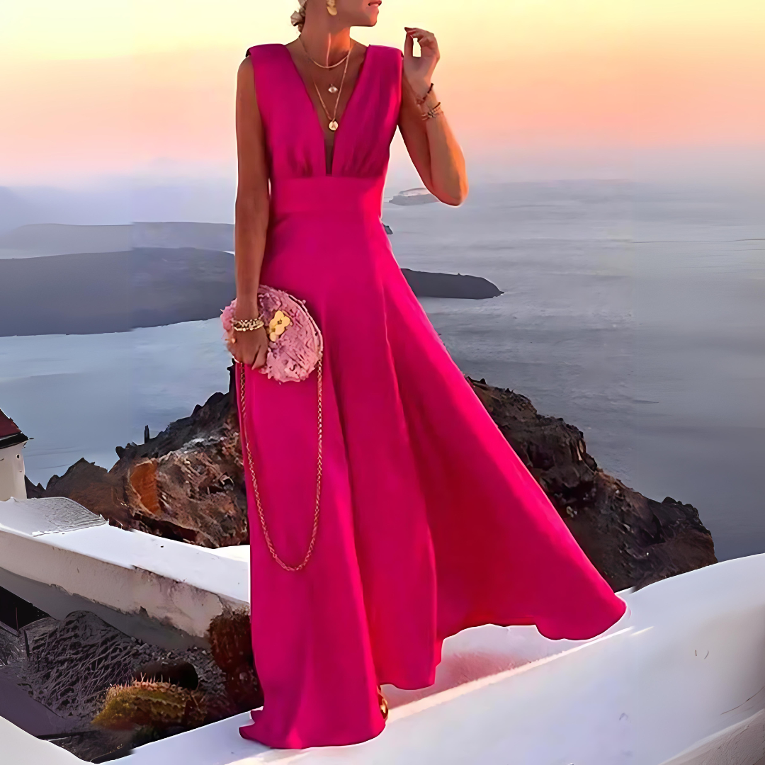 Levoire | Robe Imprimée Sans Bretelles Pour Femmes Kathleen Rosa