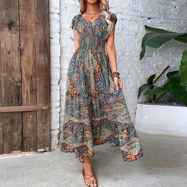 Levoire | Nouvelle Robe De Printemps Et D'Été Orange