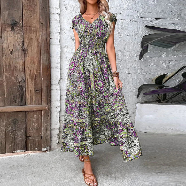 Levoire | Nouvelle Robe De Printemps Et D'Été Arm vert