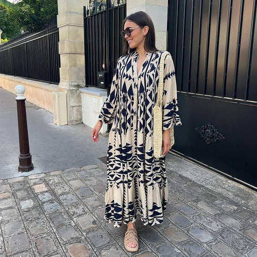 Levoire | Robe Maxi D'Été À Motif Floral