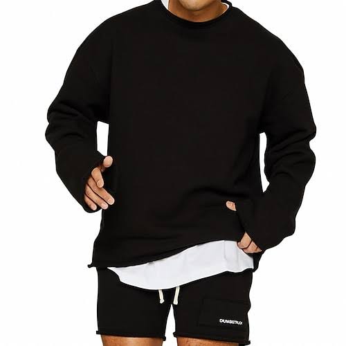 Levoire | Sweat-Shirt De Confort Essentiel Noir