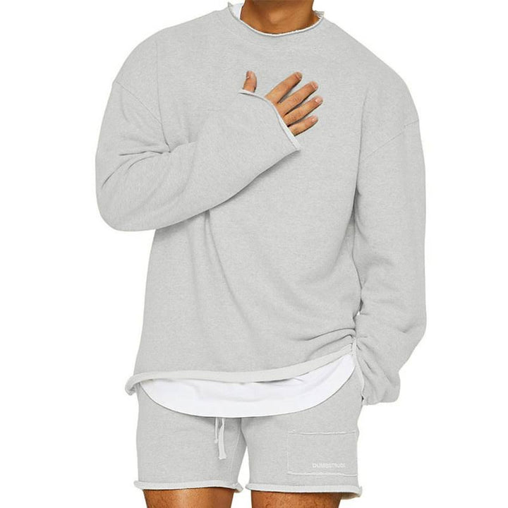Levoire | Sweat-Shirt De Confort Essentiel Blanc Gris