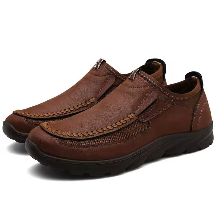 Levoire | Jean Ajusté Pour Hommes Marron foncé
