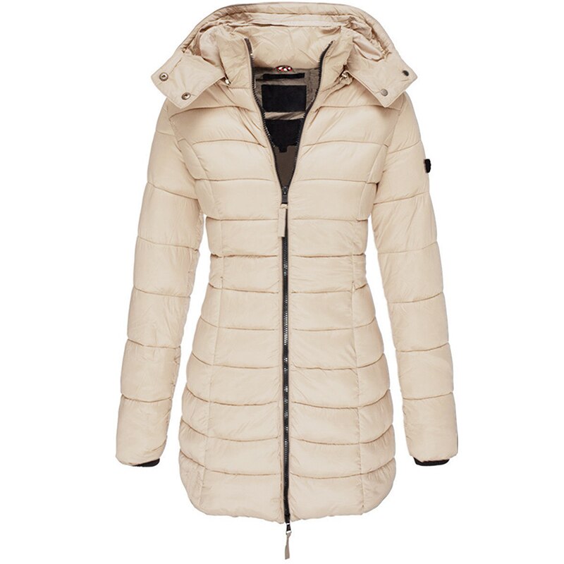 Levoire | Veste En Duvet Plus Longue Ivoire