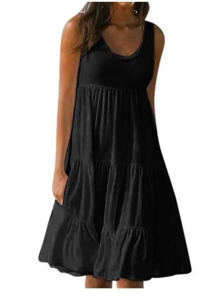 Levoire | Robe De Plage Boho Ibiza Noir