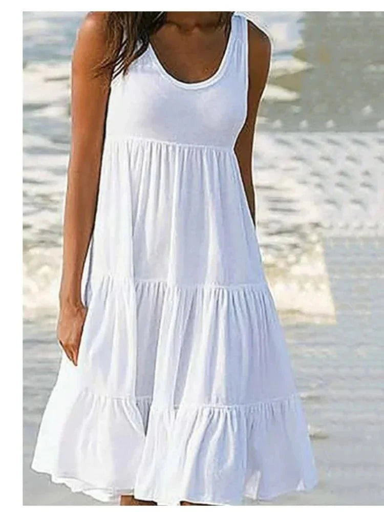 Levoire | Robe De Plage Boho Ibiza Blanc