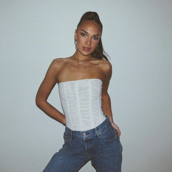 Levoire | Corset mode haut Blanc