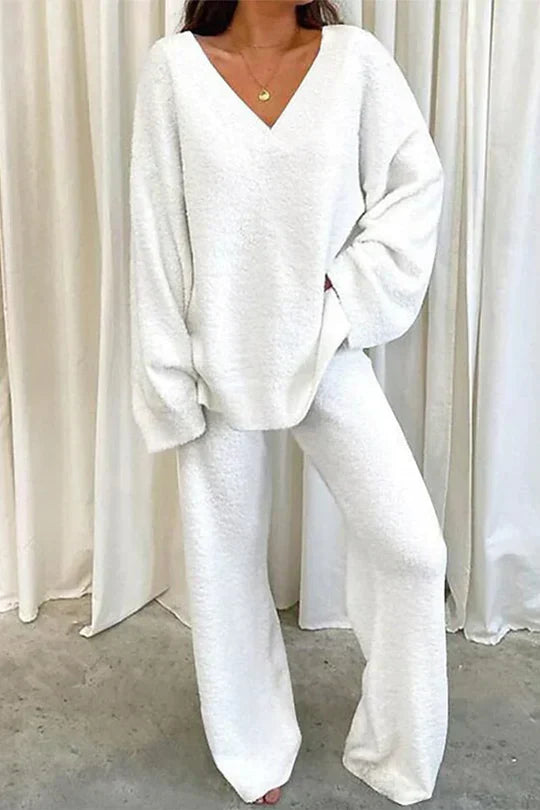 Levoire | Ensemble Classique Grande Taille Pour Femmes Blanc