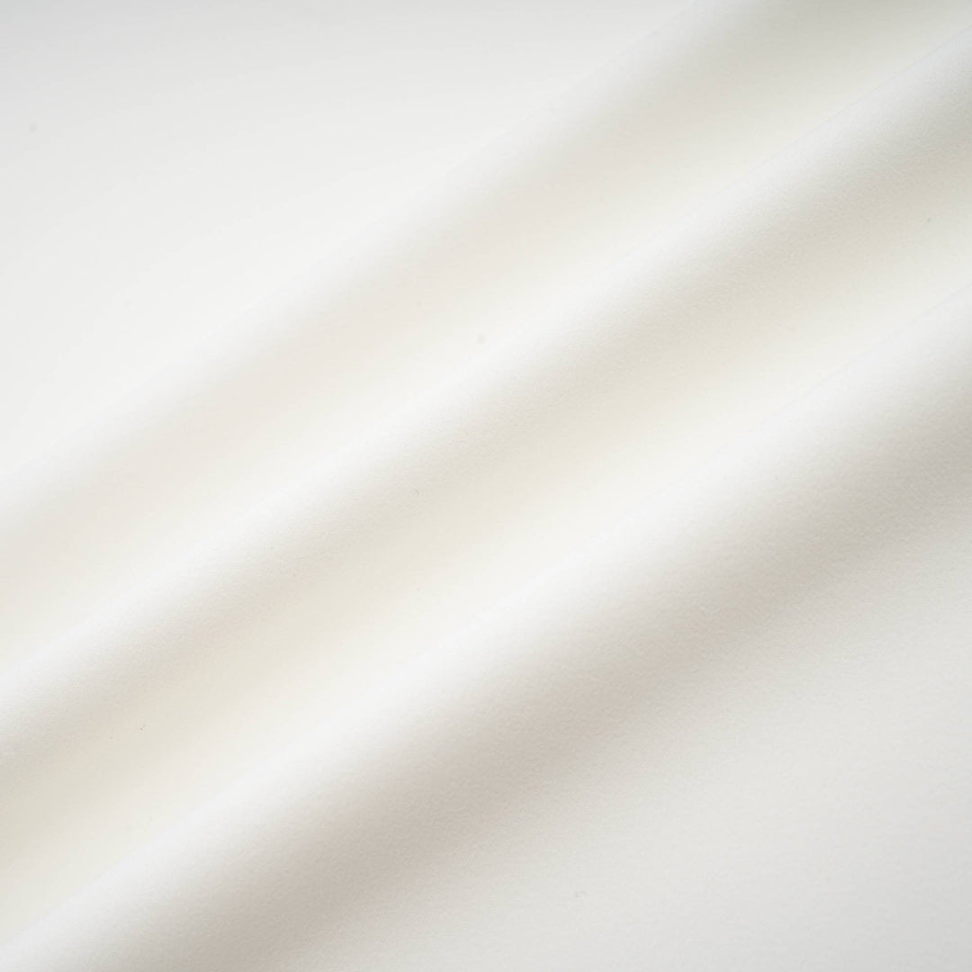 Levoire | Robe Midi Blanche Ornée De Cristaux
