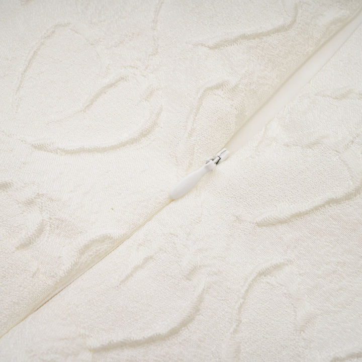 Levoire | Nœud De Ruban Blanc Robe Midi Brodée