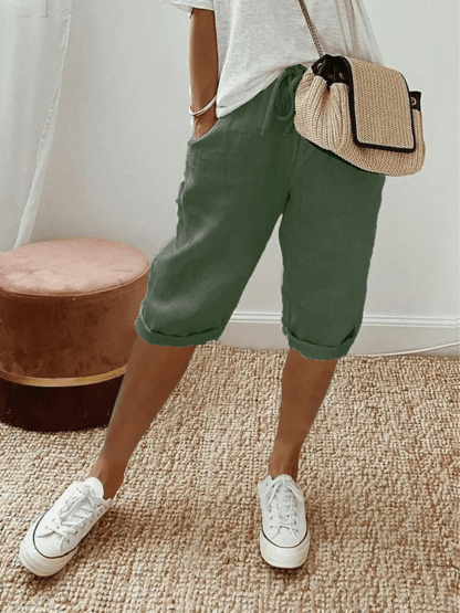 Levoire | Short coton doux femme Vert
