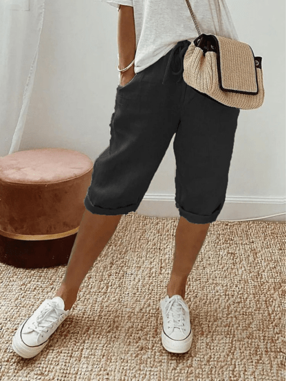 Levoire | Short coton doux femme Noir