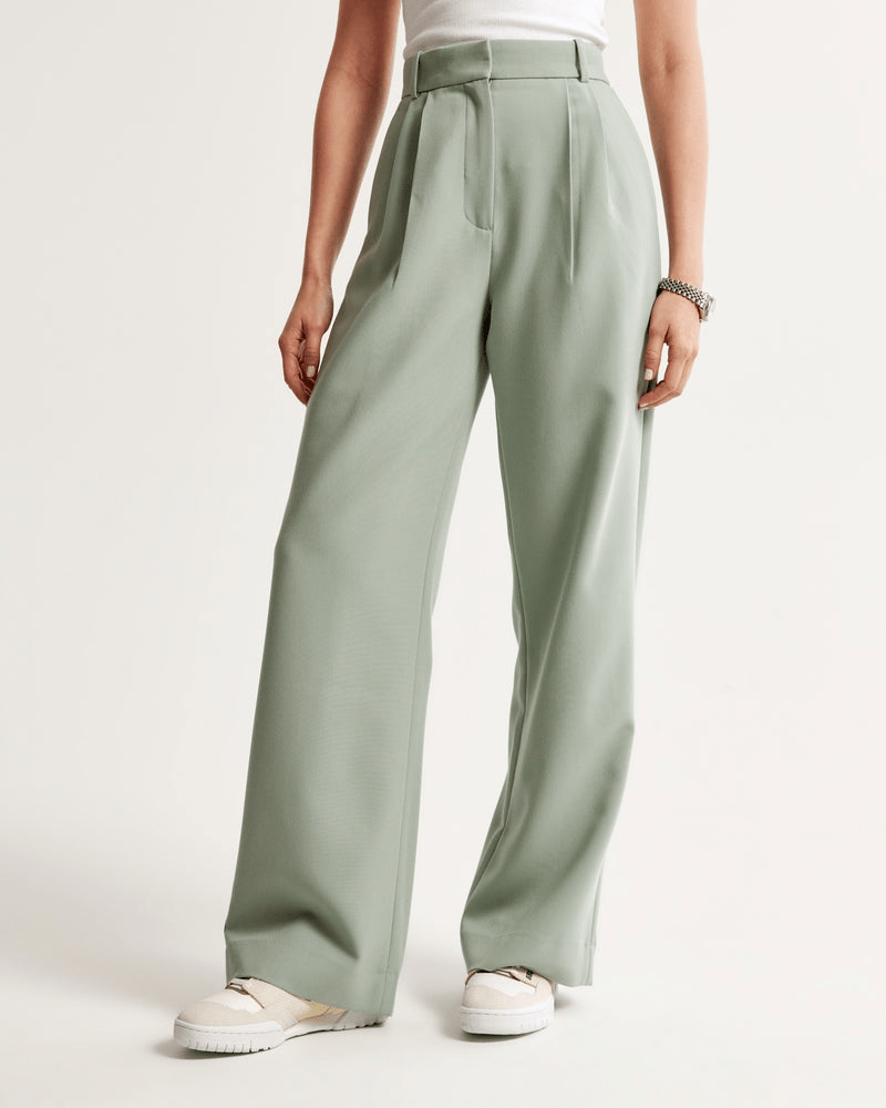 Levoire | Pantalon tailleur Sloane femme Vert