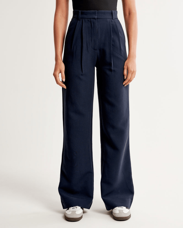 Levoire | Pantalon tailleur Sloane femme Bleu marine