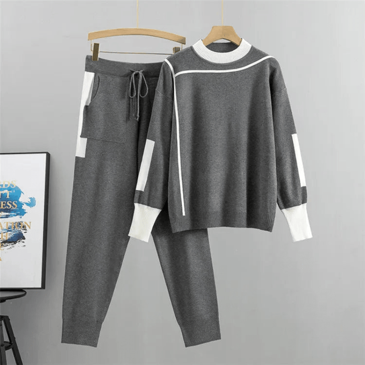 Levoire | Survêtement Élégant Moderne Femme Gris