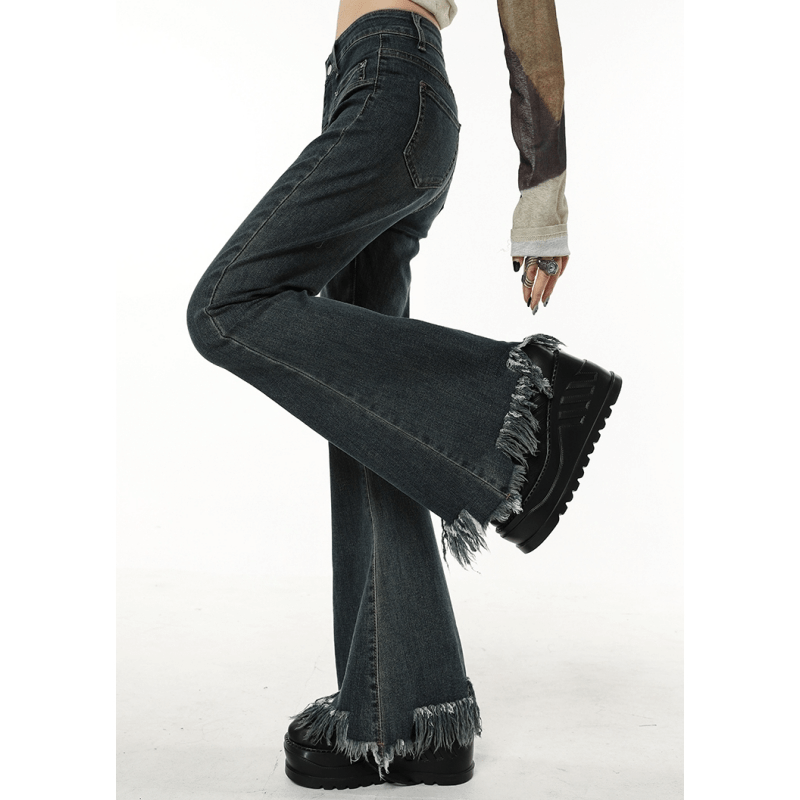 Levoire | Jean vintage noir taille haute