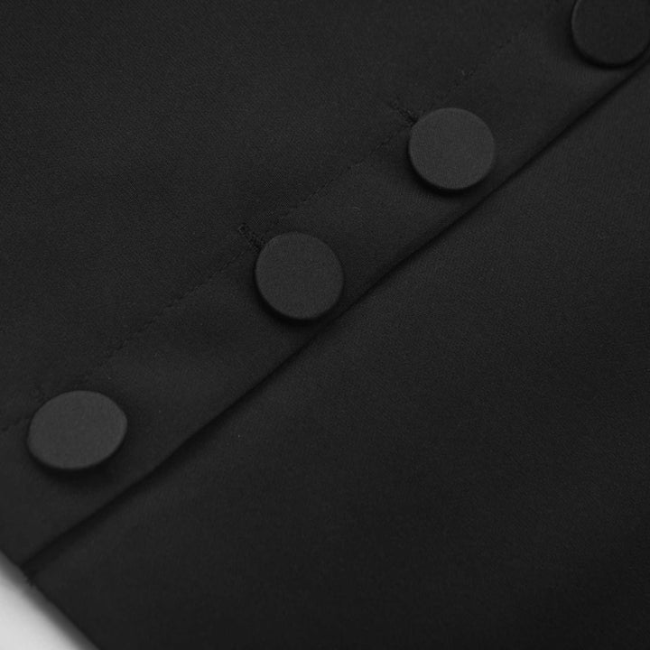 Levoire | Débardeur Détail Spaghetti Top Court & Jupe Ensemble Coordonné