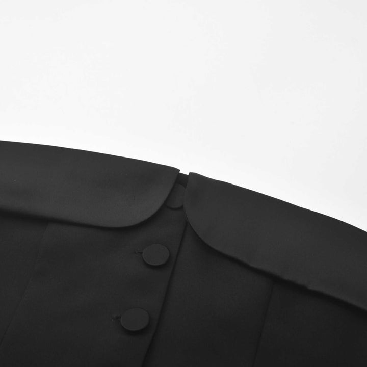 Levoire | Top À Bretelles Détail Crop & Jupe Ensemble Correspondant