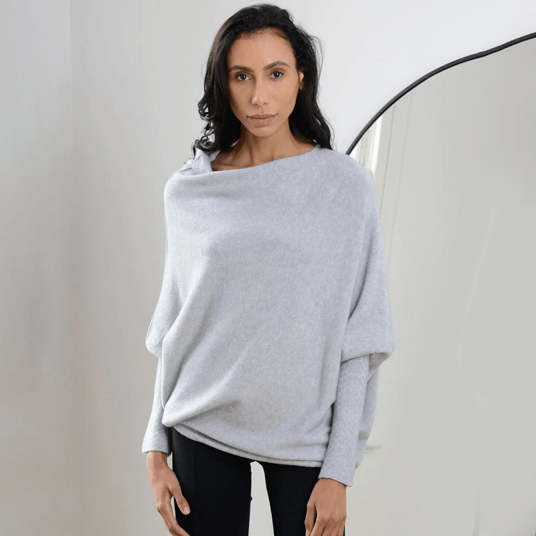 Levoire | Pull polyvalent avec épaules dénudées dames pull gilet