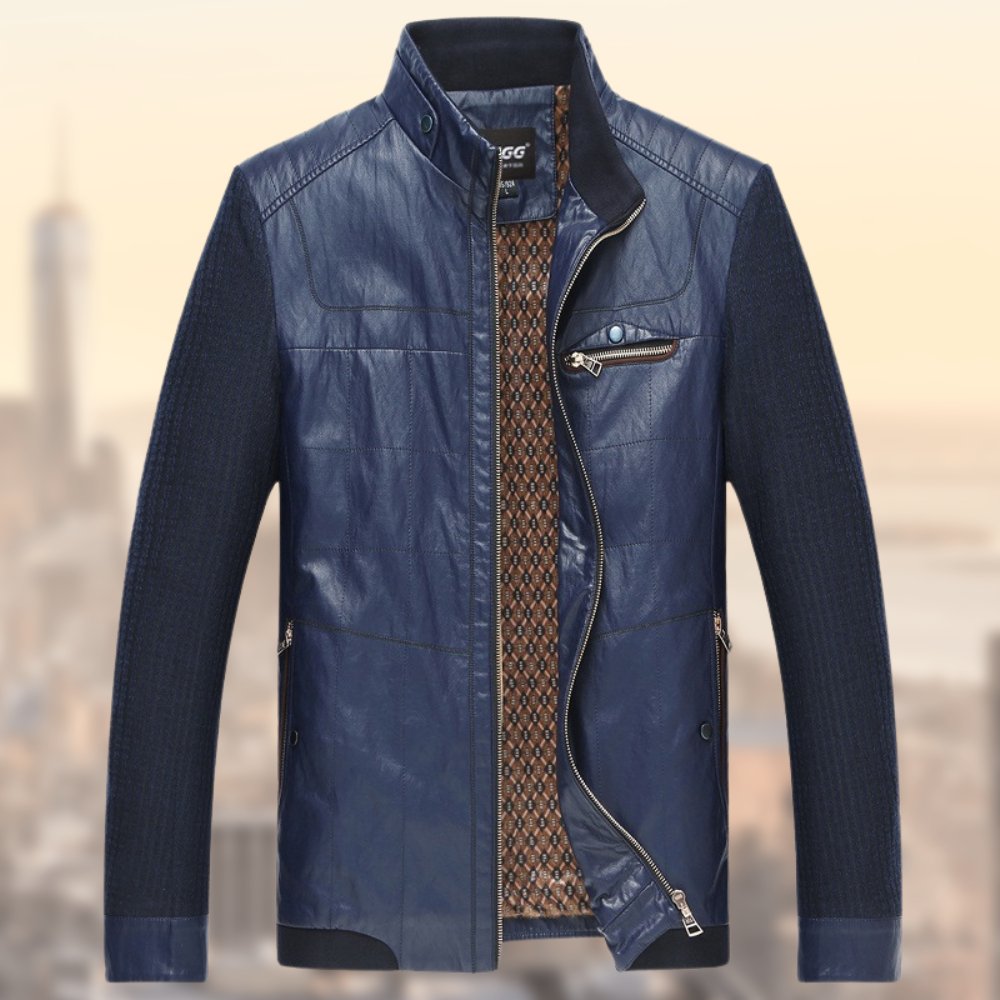 Levoire | Rento Veste À Manches Longues Avec Fermeture Éclair Et Armoire De Sécurité Bleu