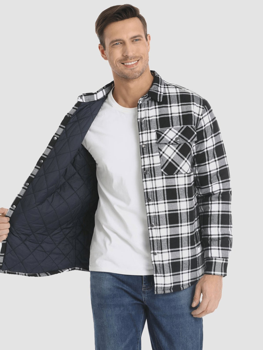Levoire | Veste Rayée À Manches Longues Rennot Avec Boutons