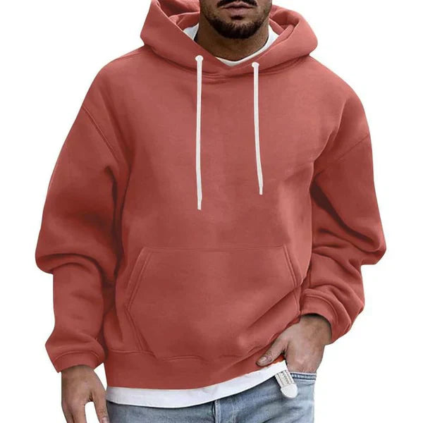 Levoire | Sweat À Capuche Homme Orange