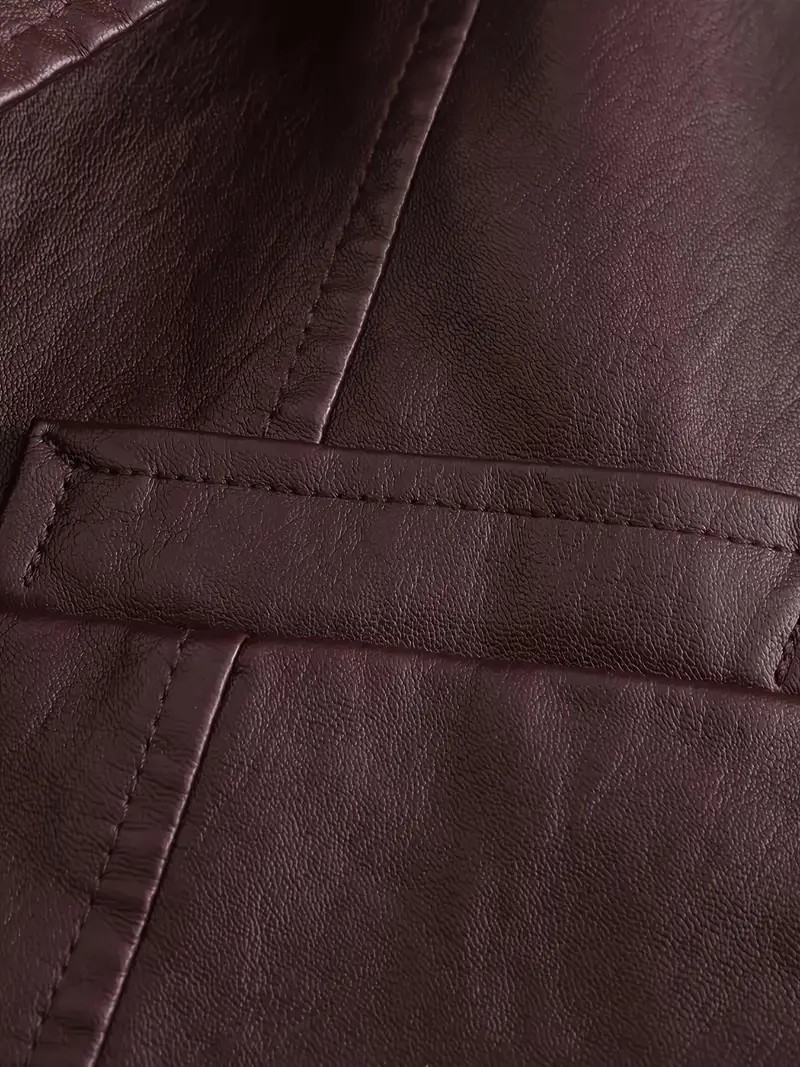 Levoire | Veste en cuir avec une coupe élégante