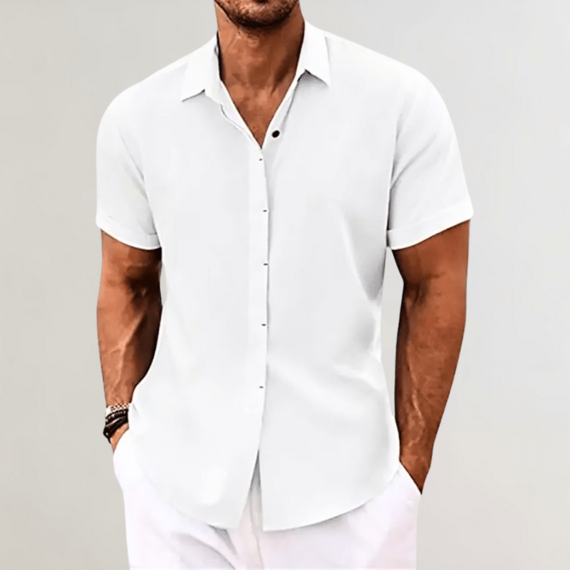 Levoire | Polo Classique Élégant Homme Blanc