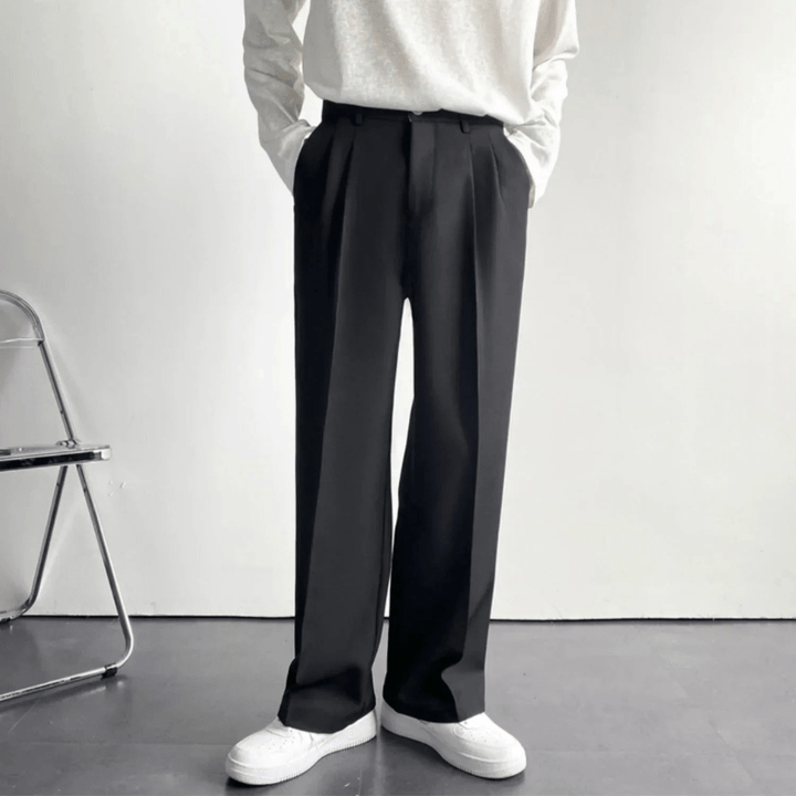 Levoire | Pantalon Polyvalent Décontracté Homme Noir