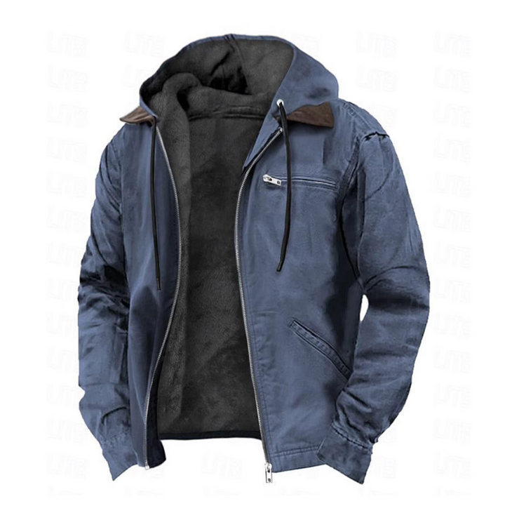 Levoire | Manteau vintage élégant classique Bleu