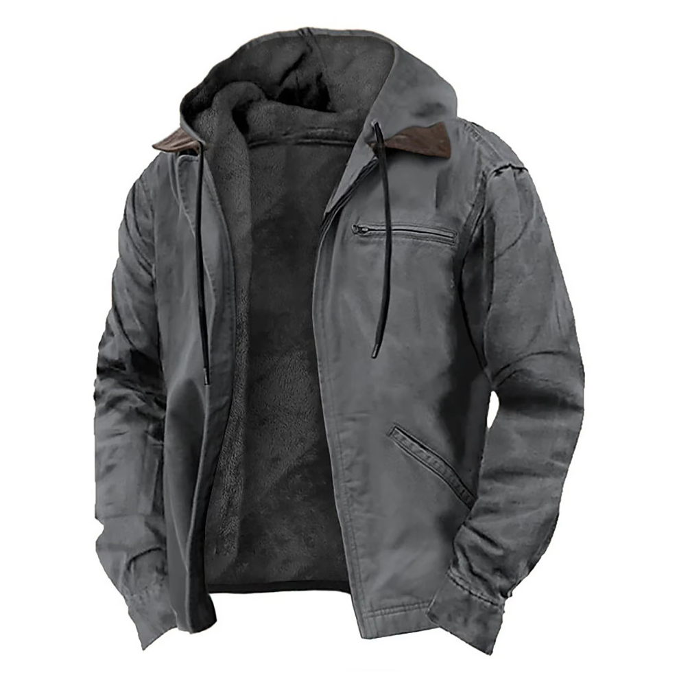 Levoire | Veste D'Automne Tendance Pour Hommes Gris