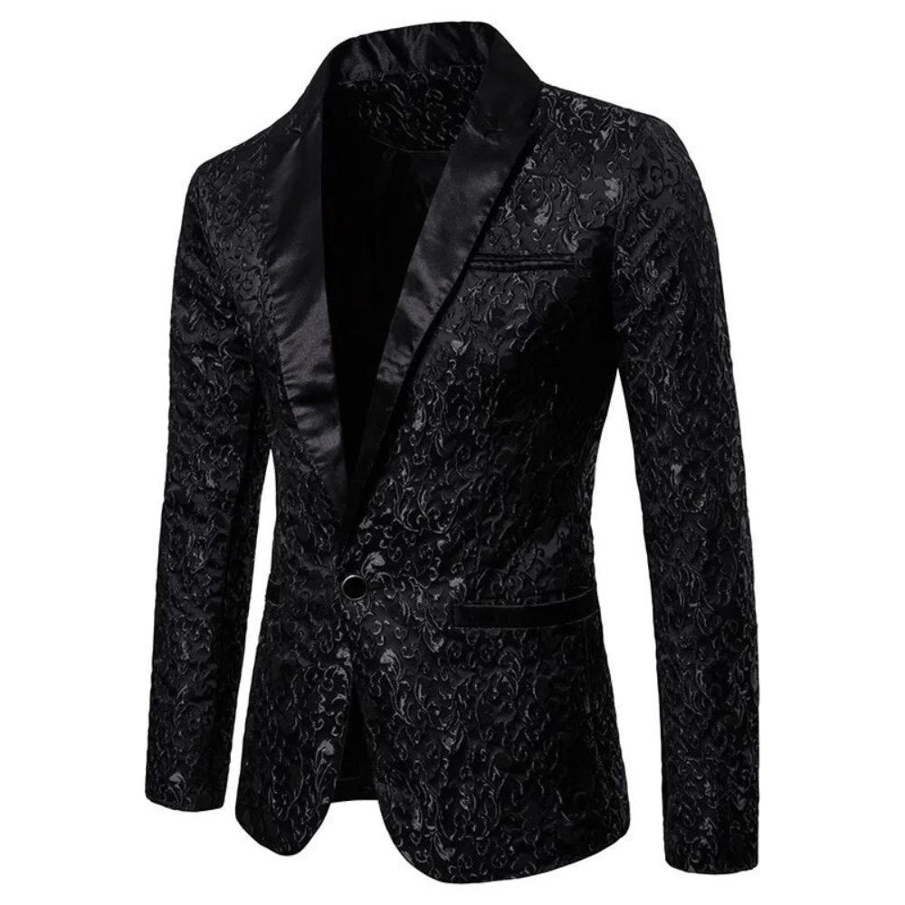 Levoire | Veste Légère Imprimée Homme Noir