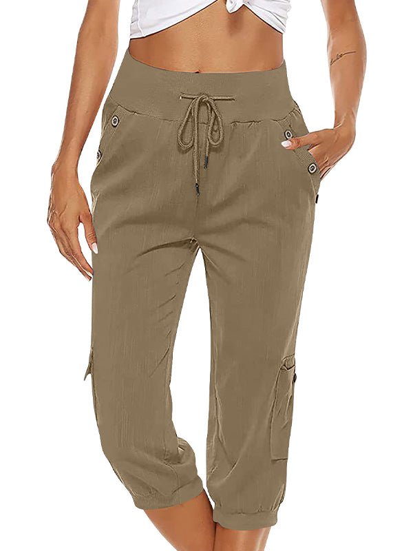 Levoire | Pantalons décontractés pour le quotidien Khaki