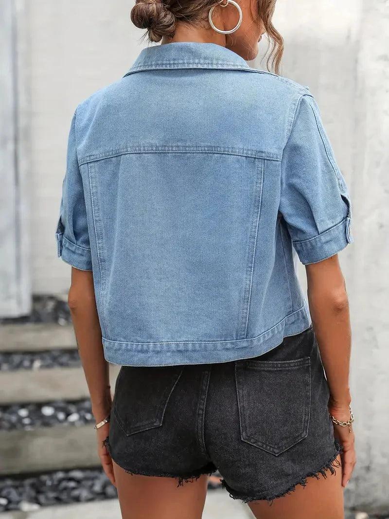 Levoire | Veste Manches Courtes Veste En Jean