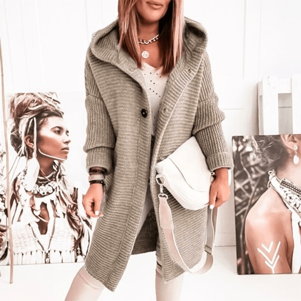 Levoire | Blouse Imprimée Femme Tendance Décontractée Kaki