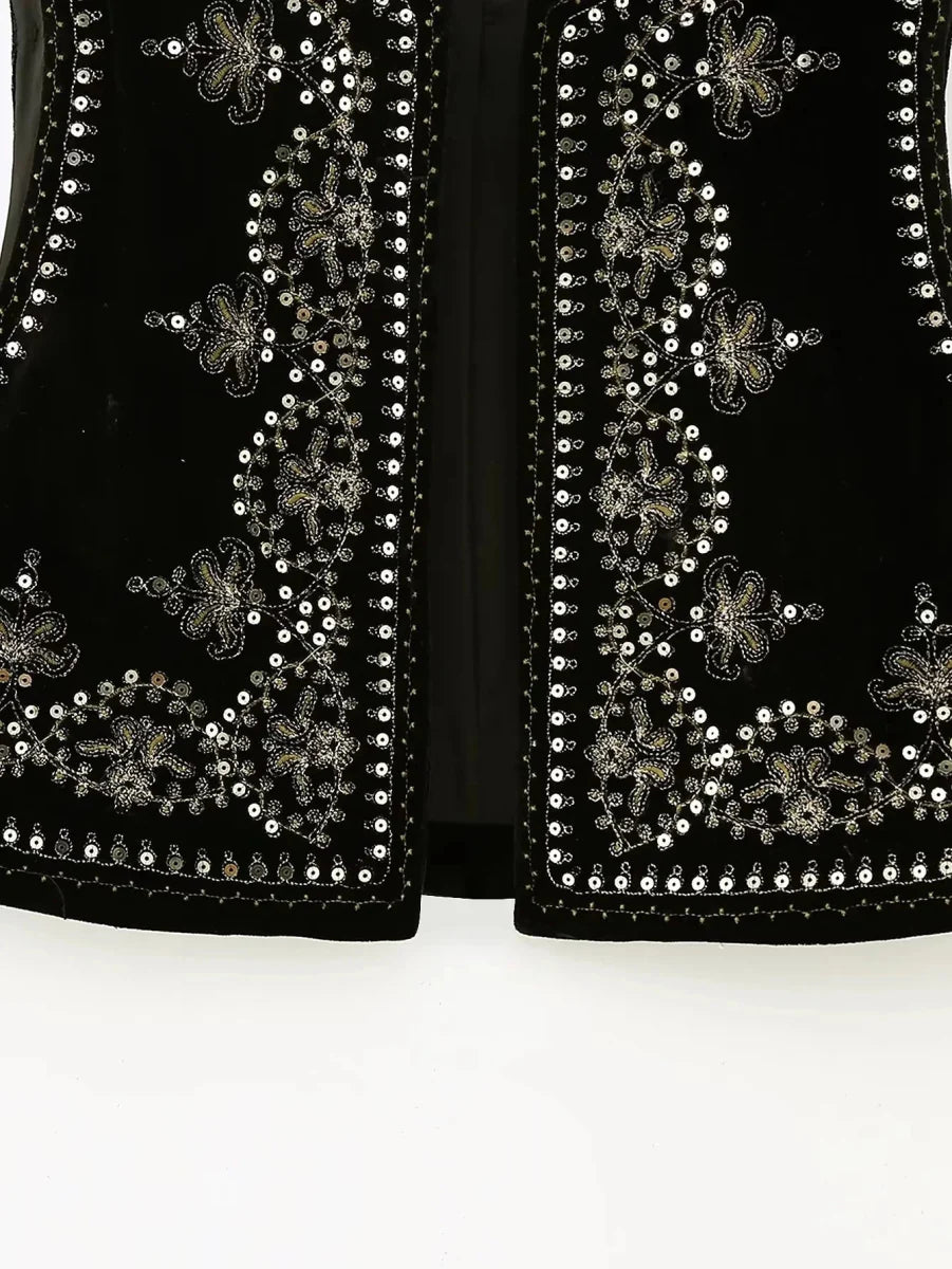 Levoire | Gilet Élégant Brodé