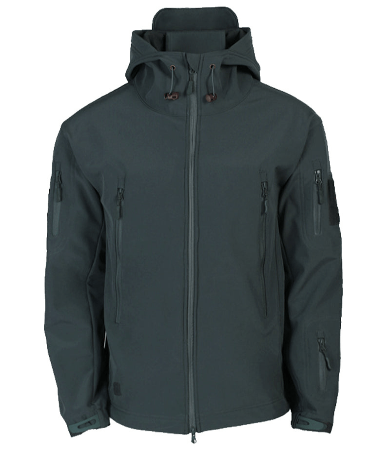 Levoire | Veste Softshell Avec Capuche Veste Homme Gris