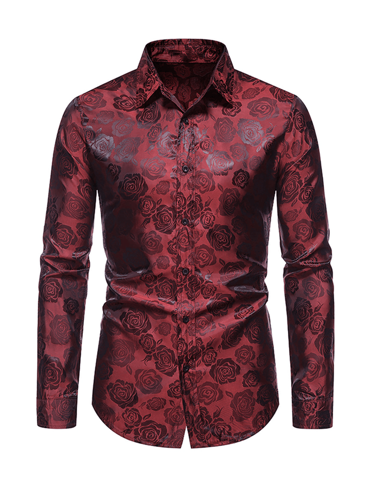 Levoire | Chemise Fleurs Rétro Homme Rot