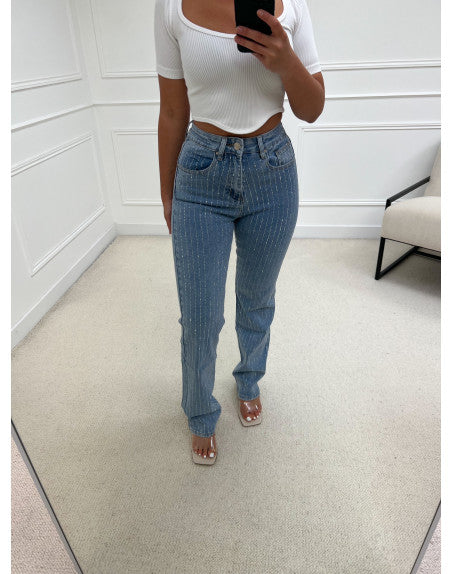Levoire | Brillant Denim Jeans Femmes