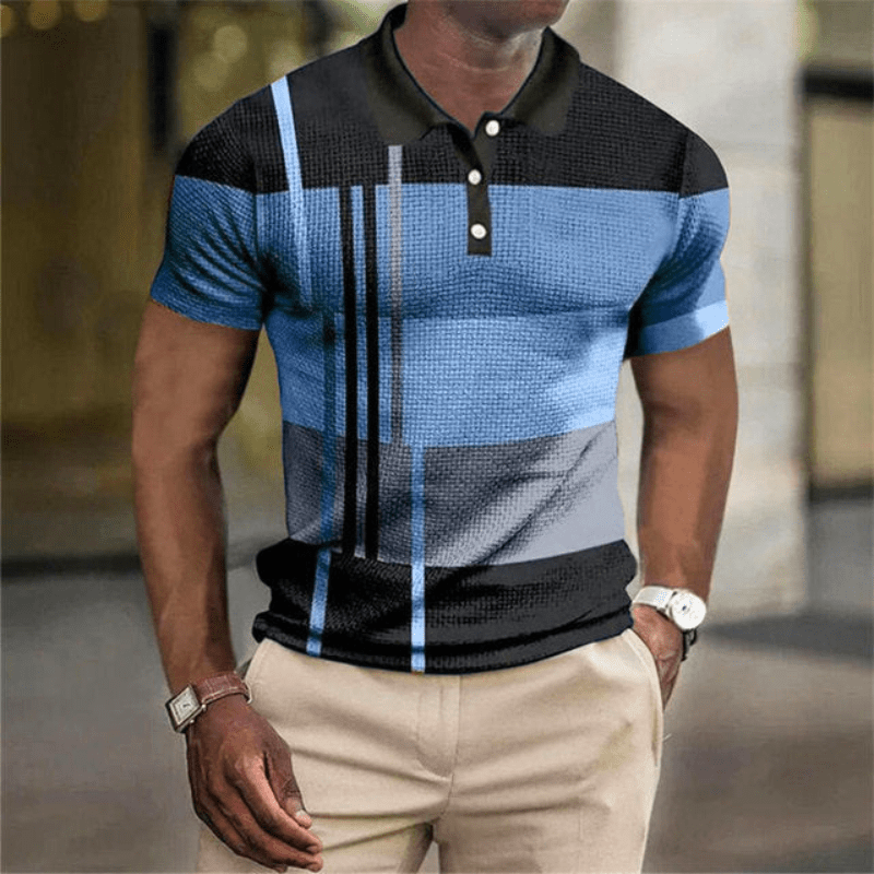 Levoire | Vêtements pour hommes Polo pour hommes Polo classique avec une touche moderne Bleu