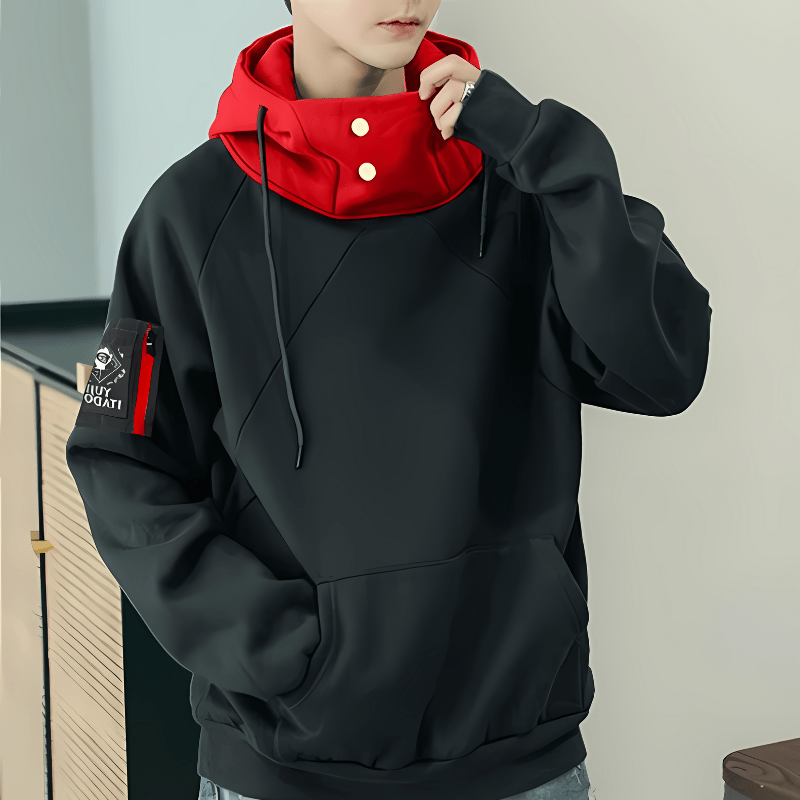Levoire | Pull à capuche pour hommes style japonais chaud et confortable pour des looks tendance 3XL